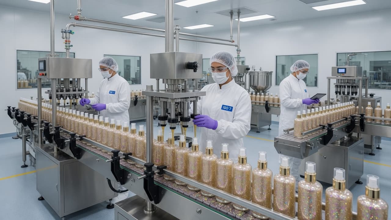 MLM Glitter main manufacturing facility