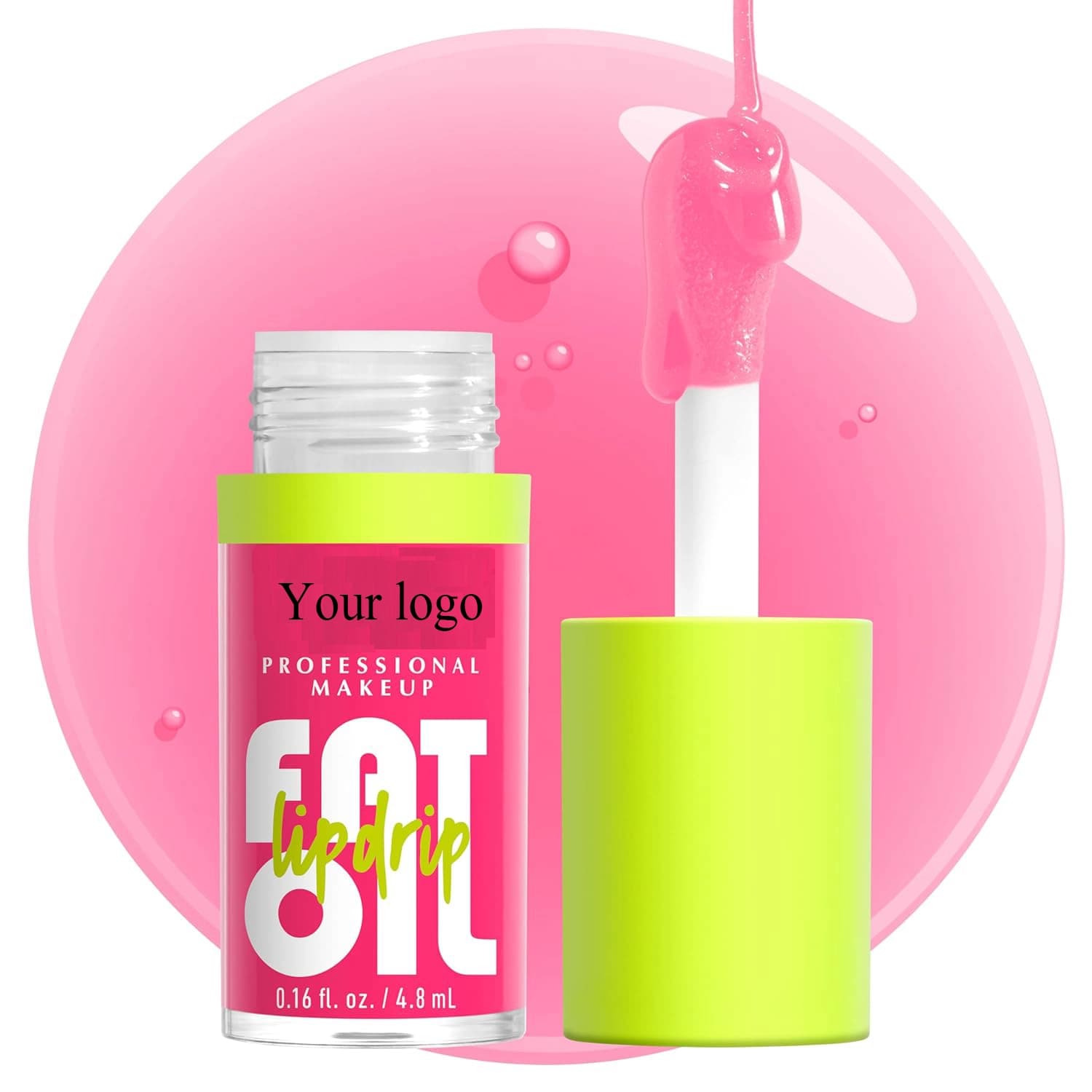 Color Changing Lip Oil | Lip Balm Manufacturer - Glitter Formulation