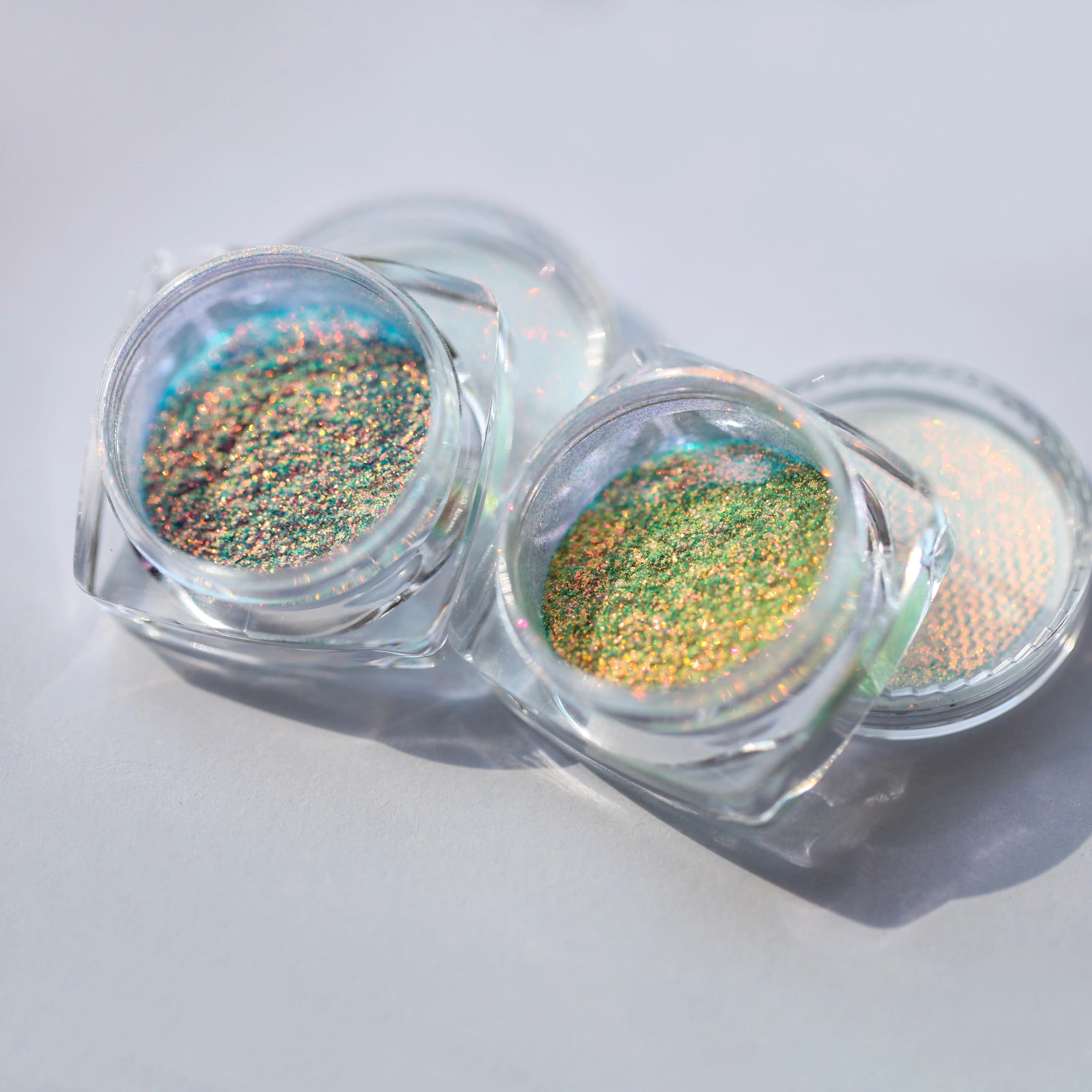 Customize Multi Color Glitter Dual