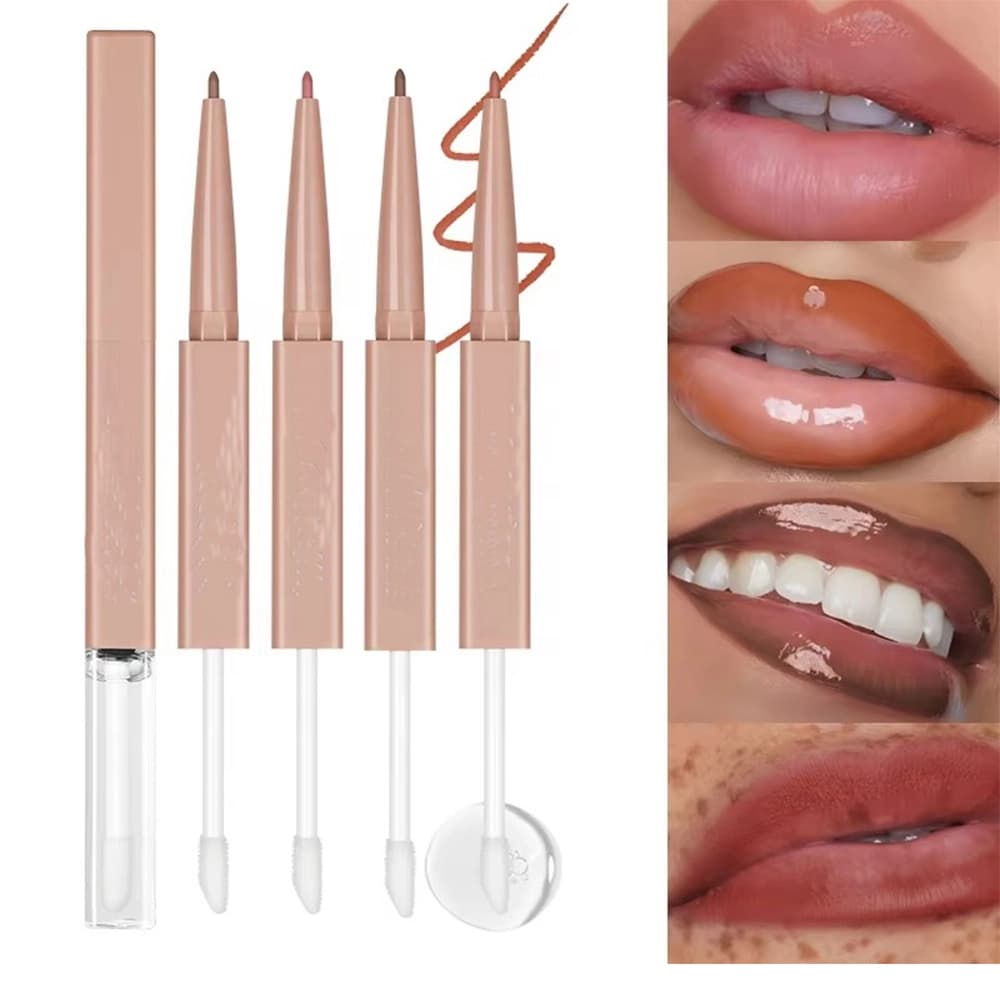 2 In 1 | Shimmer Lip Gloss Manufacturer - Glitter Formulation