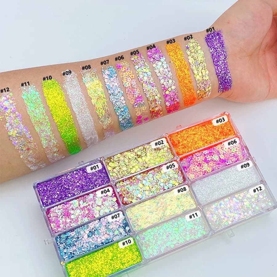 Biodegradable | Glitter Eyeshadow Manufacturer - Glitter Formulation
