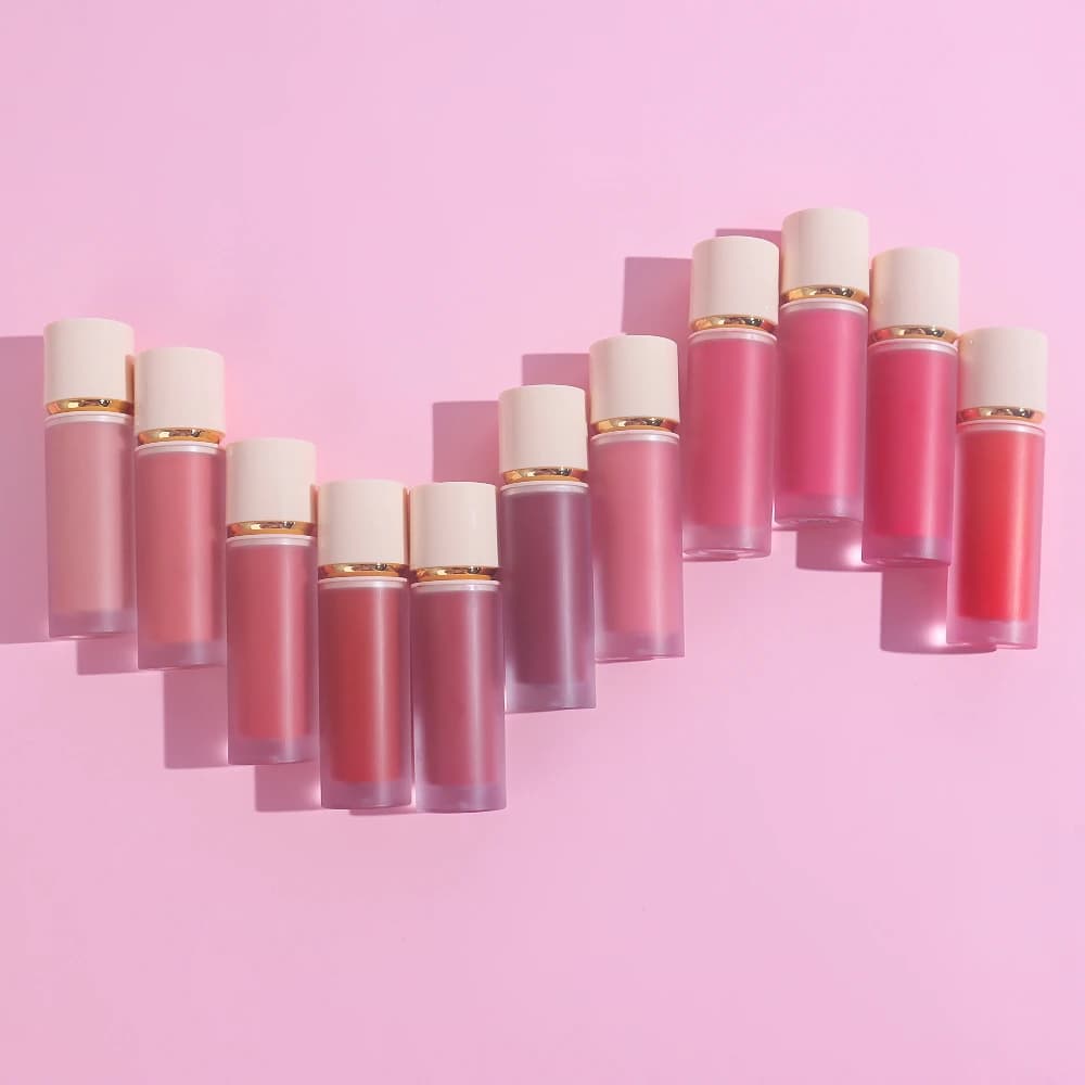 Face Blush Gold | Shimmer Blush Manufacturer - Glitter Formulation