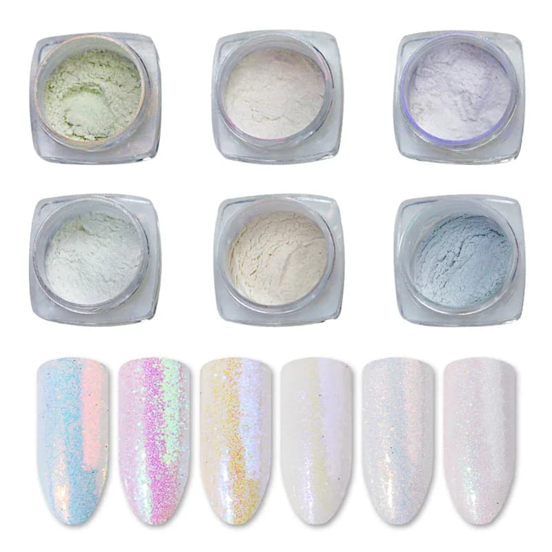 Silky Silver-White Pearl Synthetic Fluorphlogopite Powder AST-2768 specimen thumbnail 4