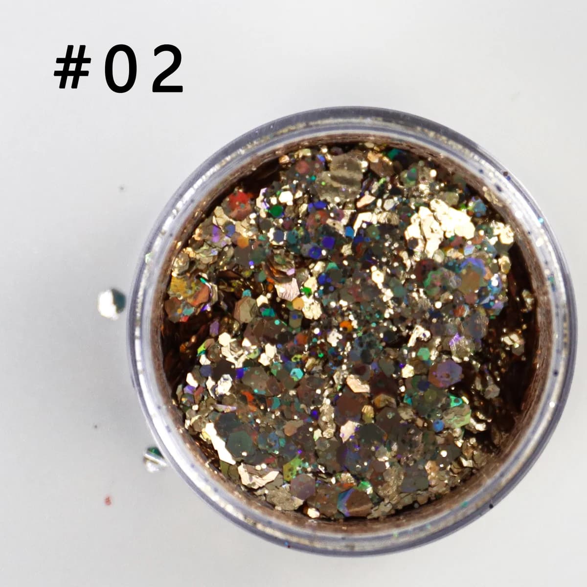 Chameleon Color-Shift PET Glitter Flakes AST-0008