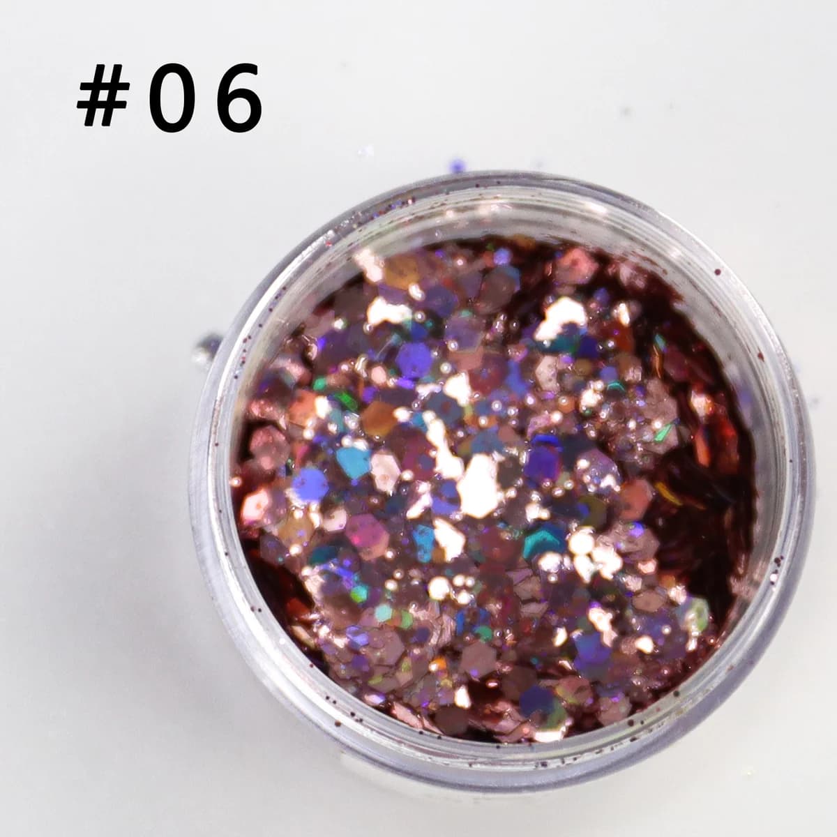 Chameleon Color-Shift PET Glitter Flakes AST-0018