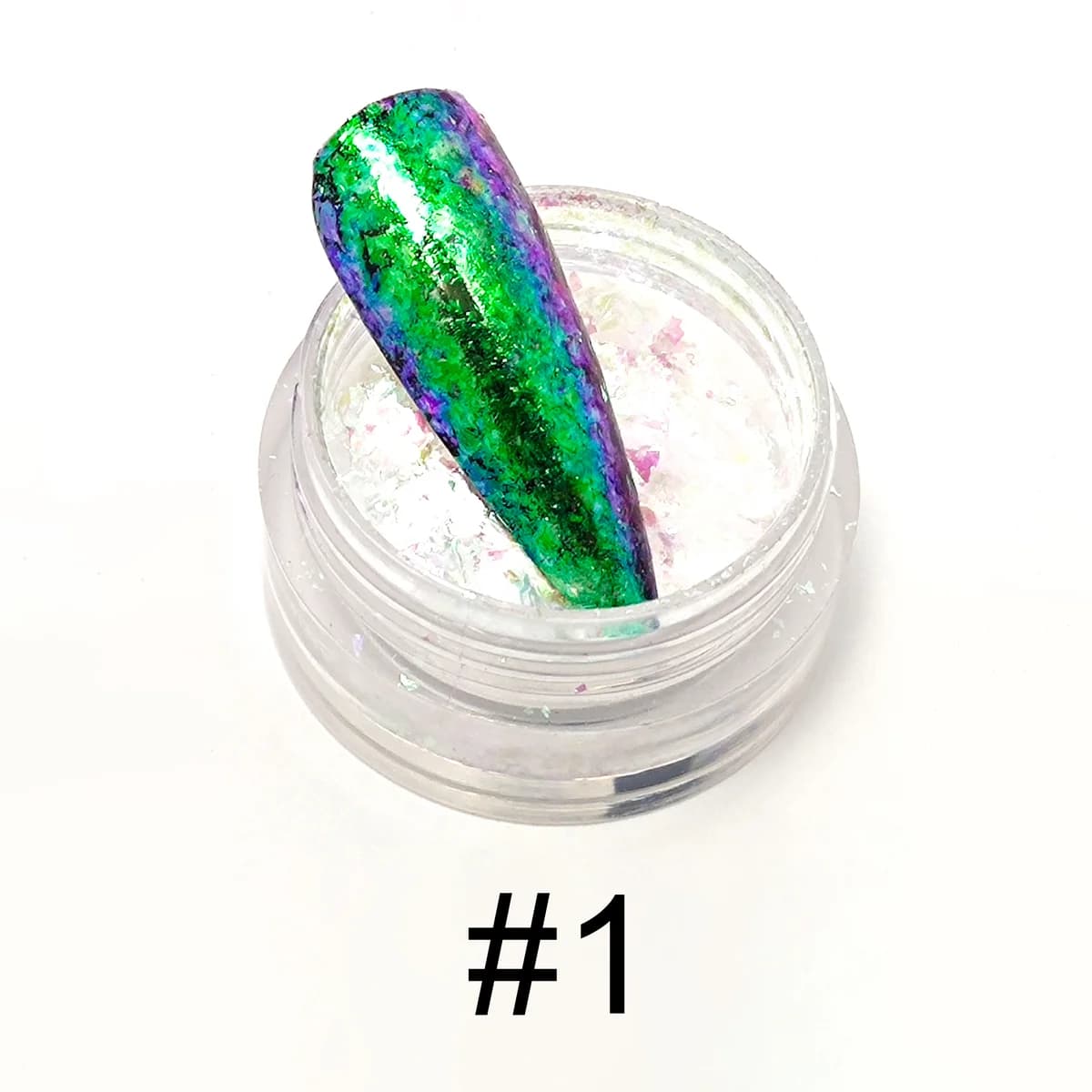Holographic Laser PET Glitter Flakes AST-0822
