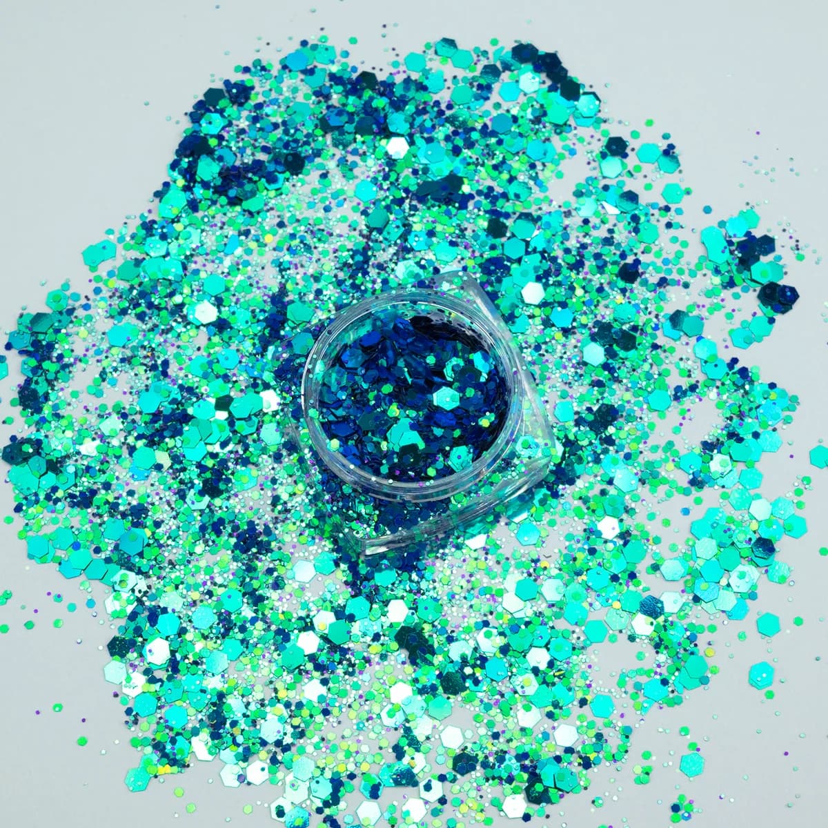 Holographic Laser PET Glitter Flakes AST-0837