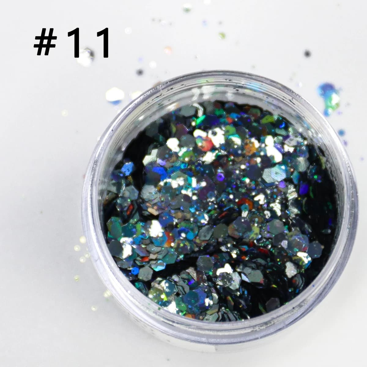 Chameleon Color-Shift PET Glitter Flakes AST-0011 specimen thumbnail 5