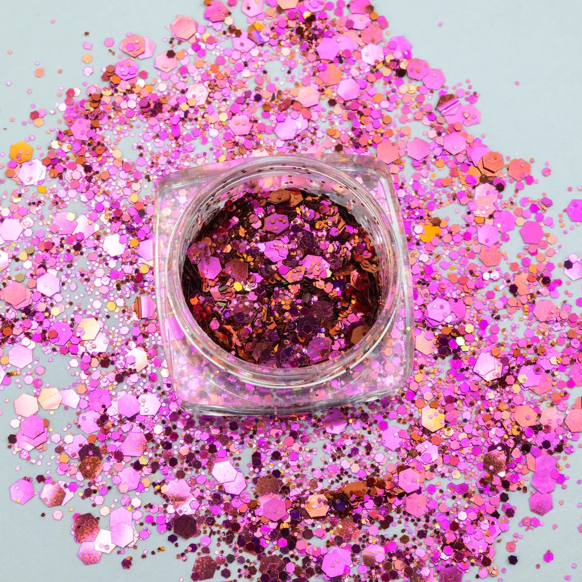 Chameleon Color-Shift PET Glitter Flakes AST-0011 specimen thumbnail 8