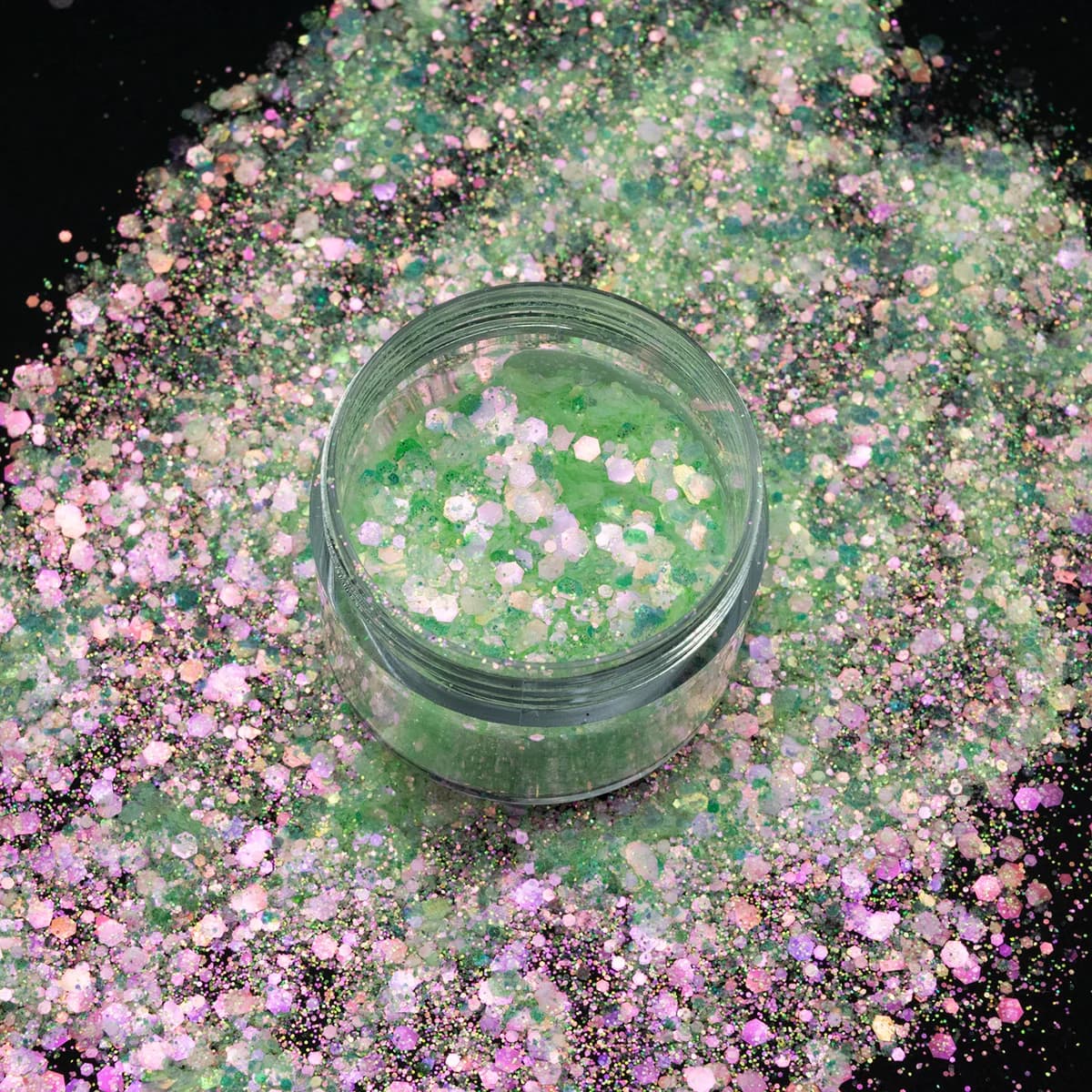 Fluorescent UV Reactive Neon PET Glitter AST-3066 specimen thumbnail 2