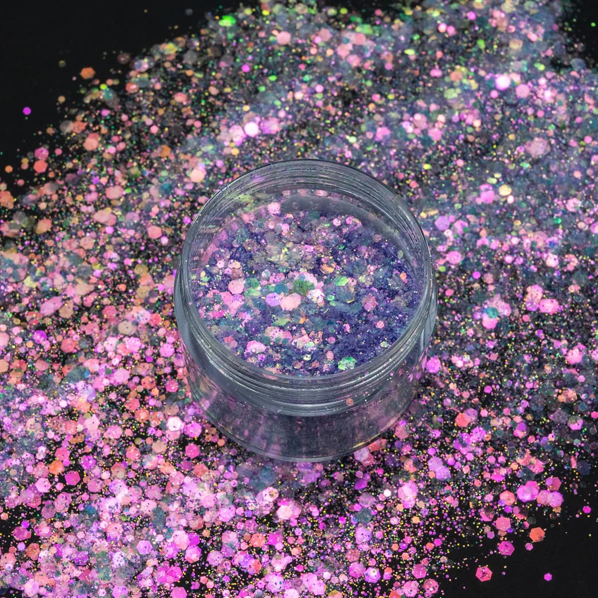 Fluorescent UV Reactive Neon PET Glitter AST-3102 specimen thumbnail 3