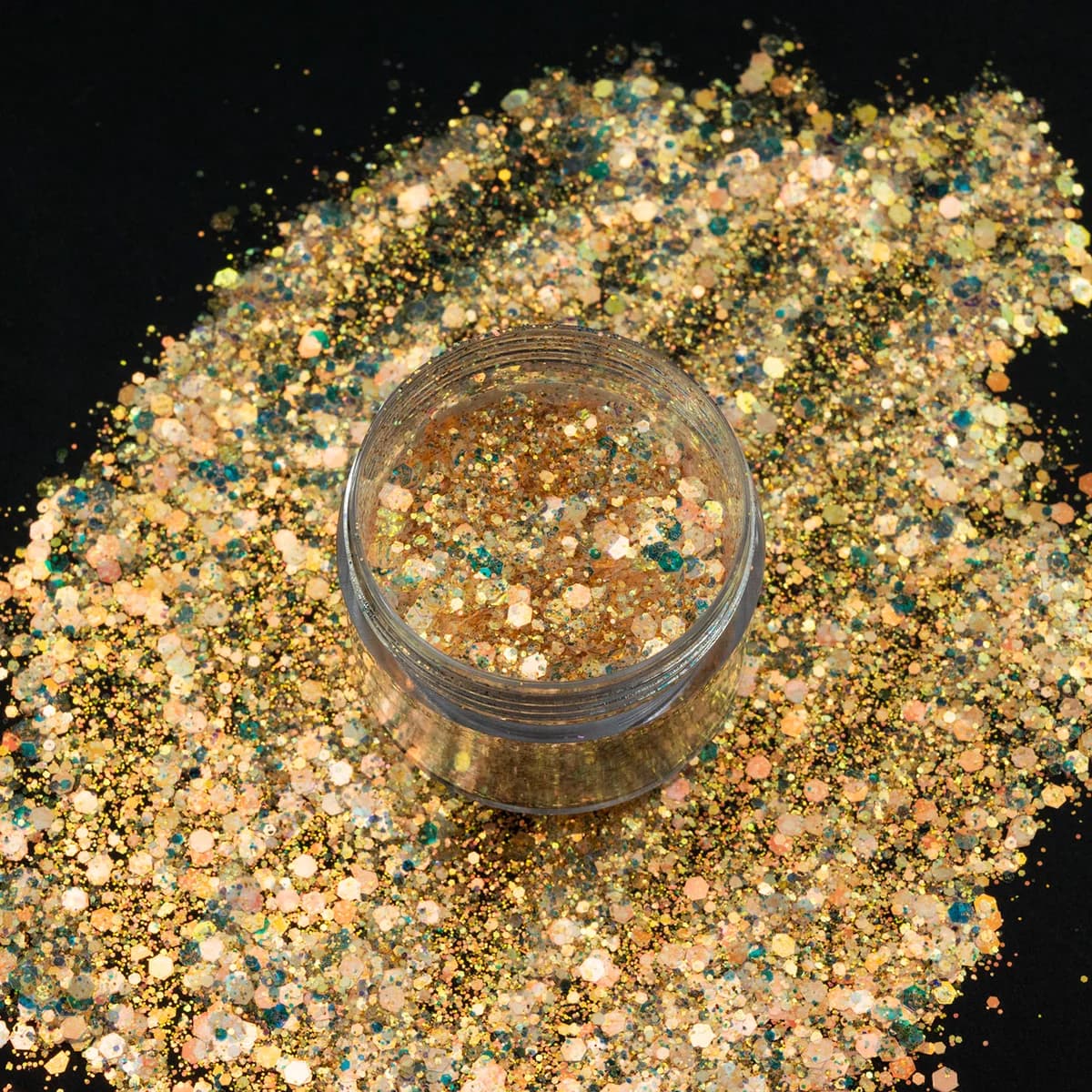 Plant-Derived Biodegradable Eco Glitter Flakes AST-0162 specimen thumbnail 3