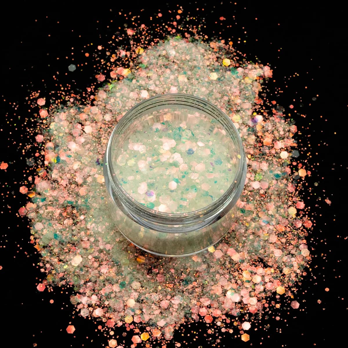 Specular Metallic Mirror PET Glitter Flakes AST-0030 specimen thumbnail 4