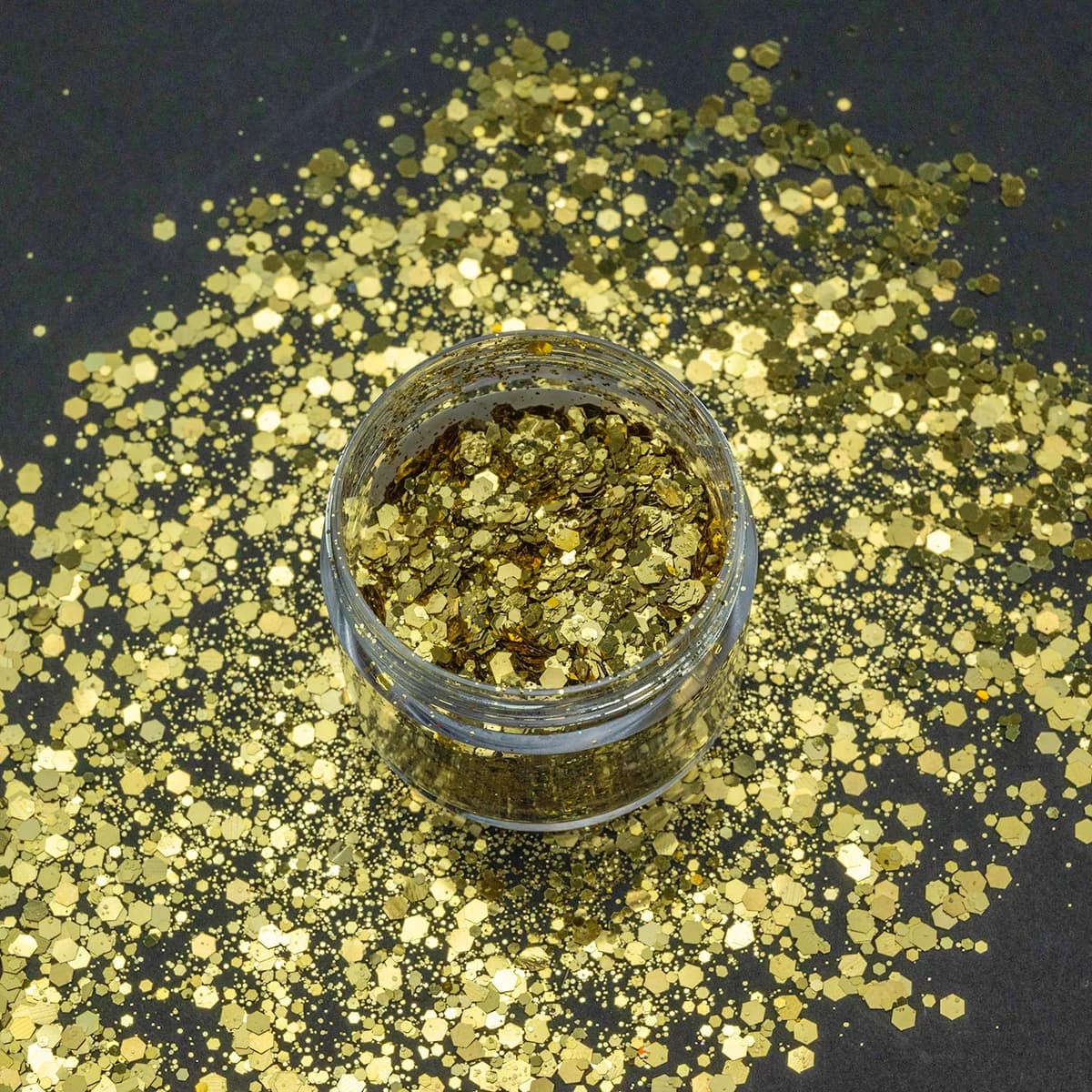 Specular Metallic Mirror PET Glitter Flakes AST-0033 specimen thumbnail 2