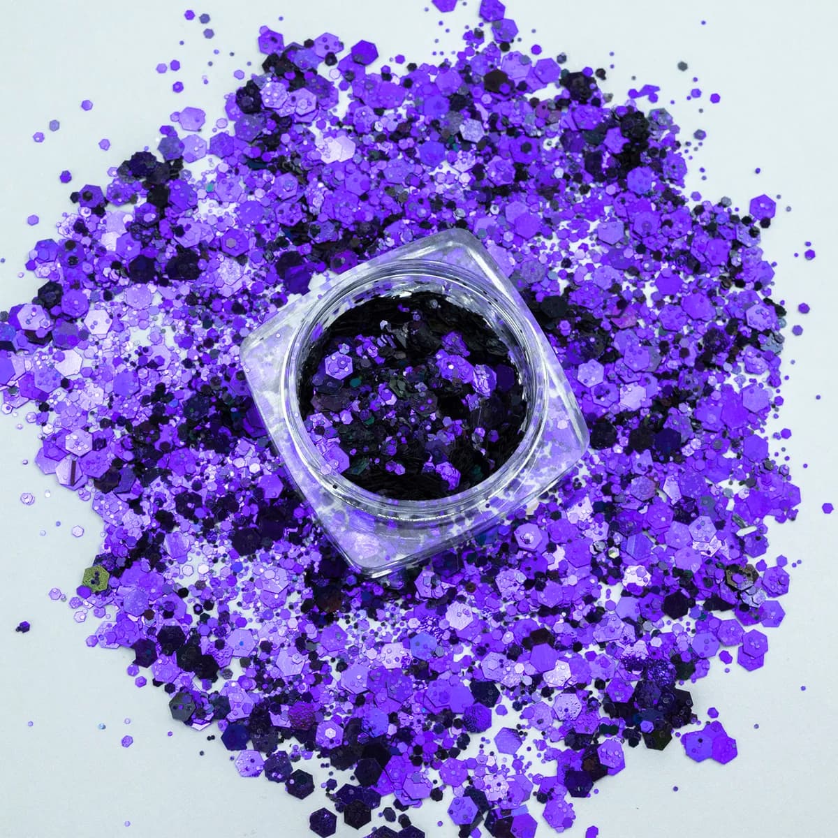 Chameleon Color-Shift PET Glitter Flakes AST-0004 specimen thumbnail 2