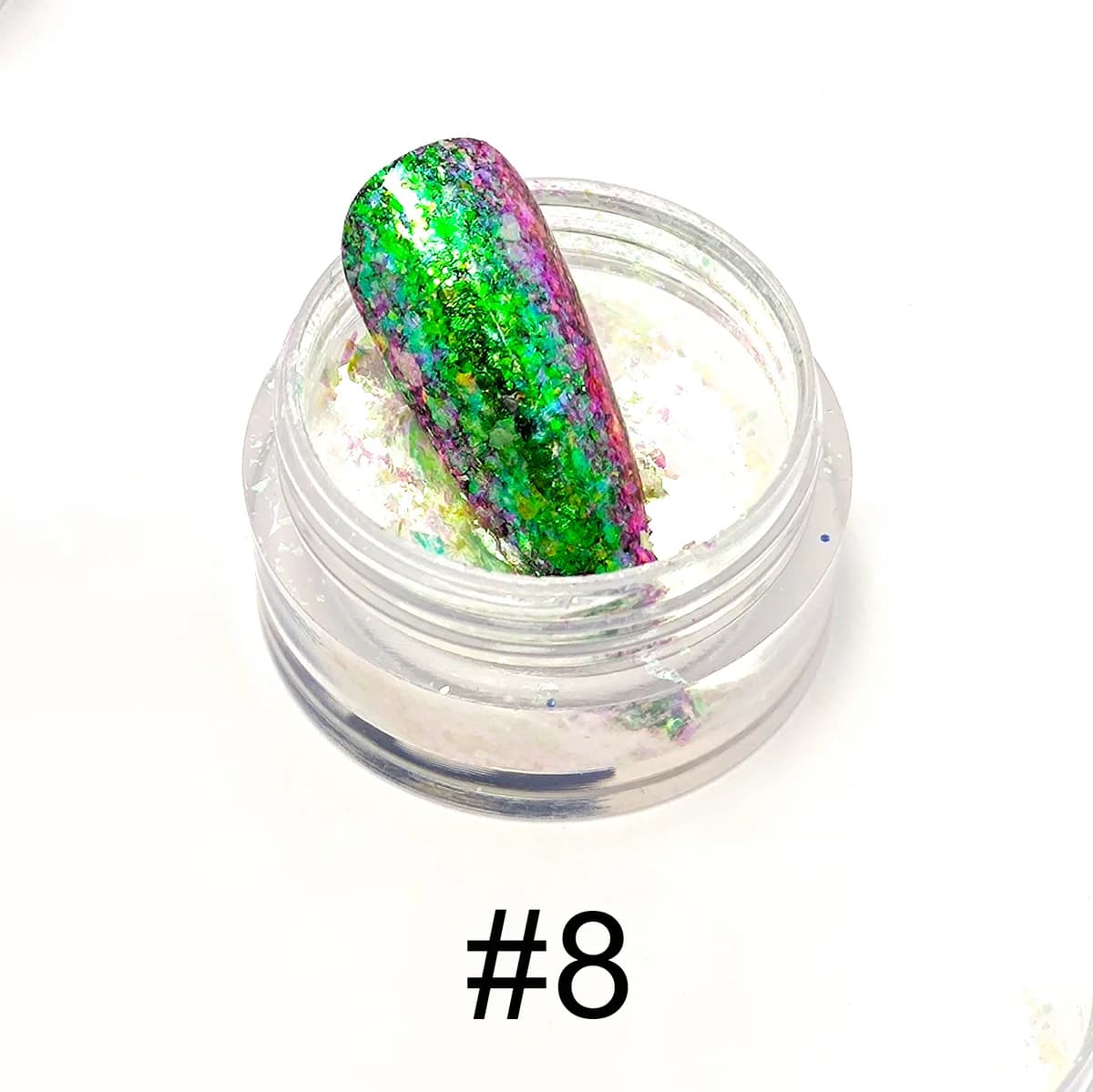 Plant-Derived Biodegradable Eco Glitter Flakes AST-0151