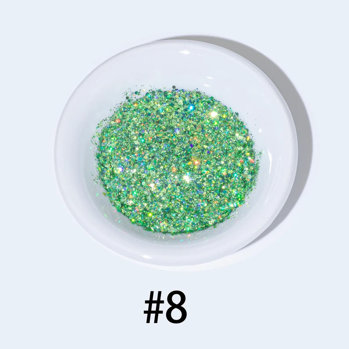 Plant-Derived Biodegradable Eco Glitter Flakes AST-0153