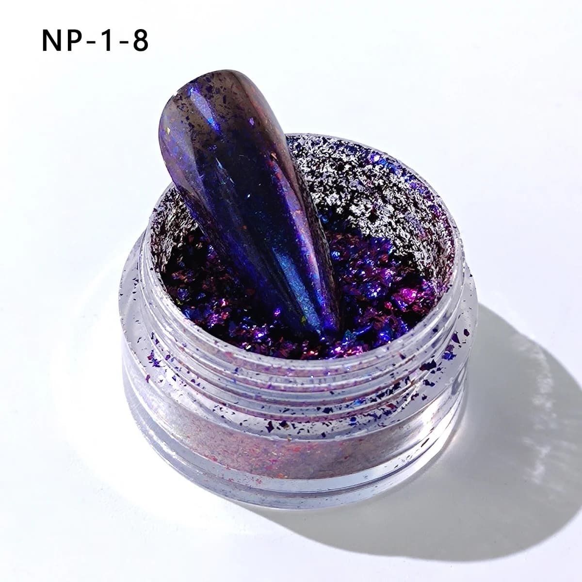 Plant-Derived Biodegradable Eco Glitter Flakes AST-0154