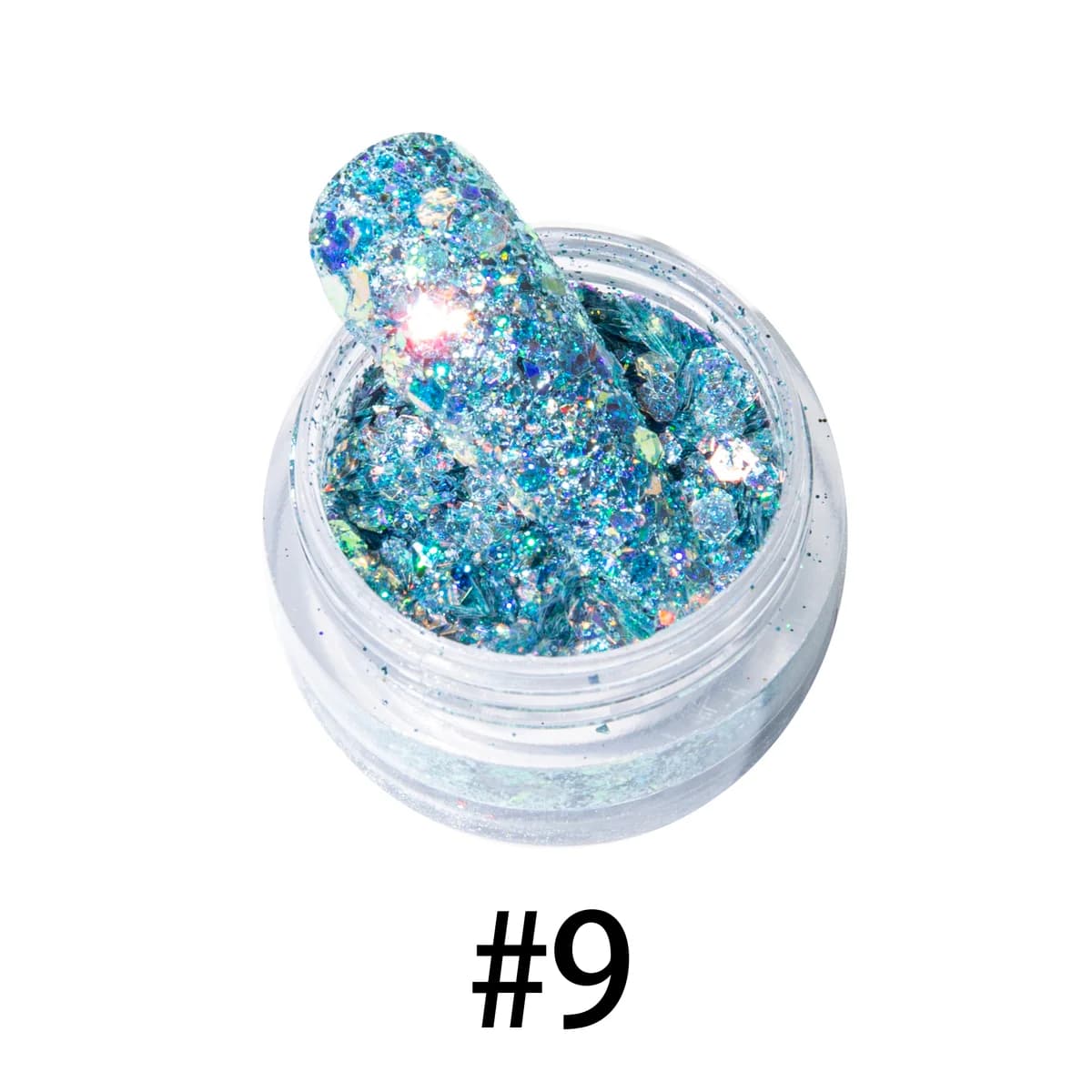 Holographic Laser PET Glitter Flakes AST-0841 specimen thumbnail 4