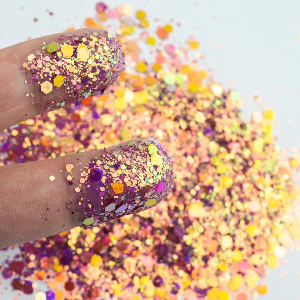 Plant-Derived Biodegradable Eco Glitter Flakes AST-2428