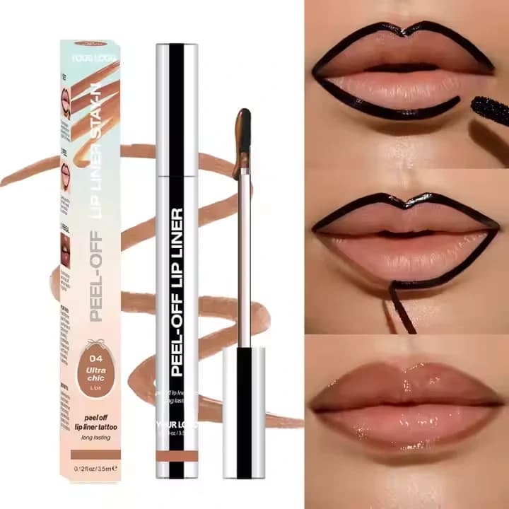 Peel Off Lip Liner | Lipstick Manufacturer - Glitter Formulation