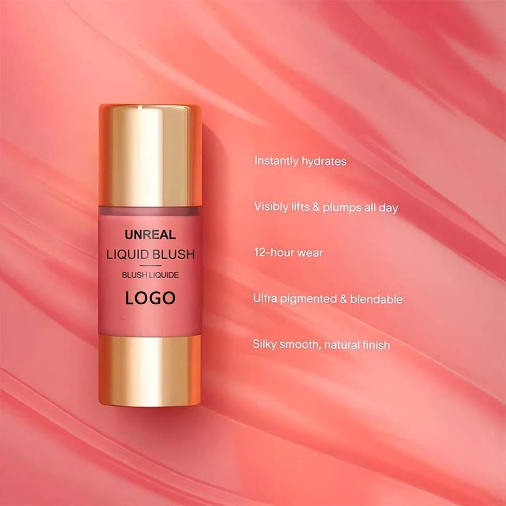 Liquid Blush Cream | Lip Makeup Manufacturer - Glitter Formulation