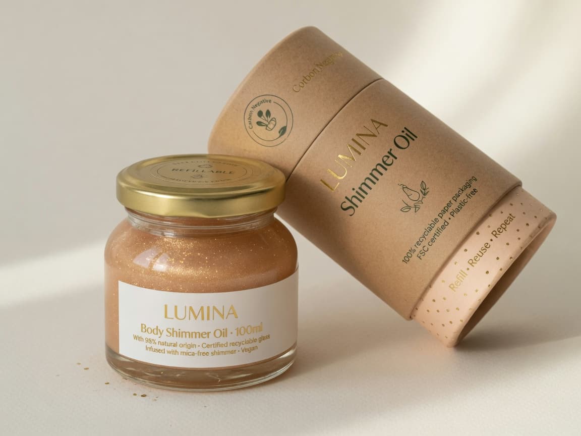Body Shimmer Oil Glow