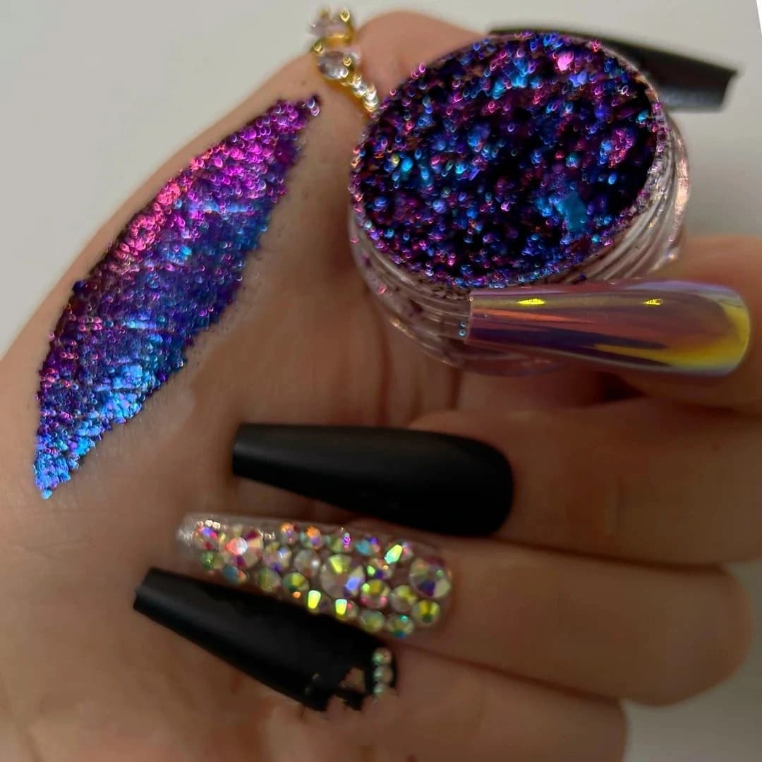 Cosmetic Grade Pigment Supplier Custom Wholesale Ultra Bright Long-lasting Waterproof Chameleon Eye Shadow Formulation