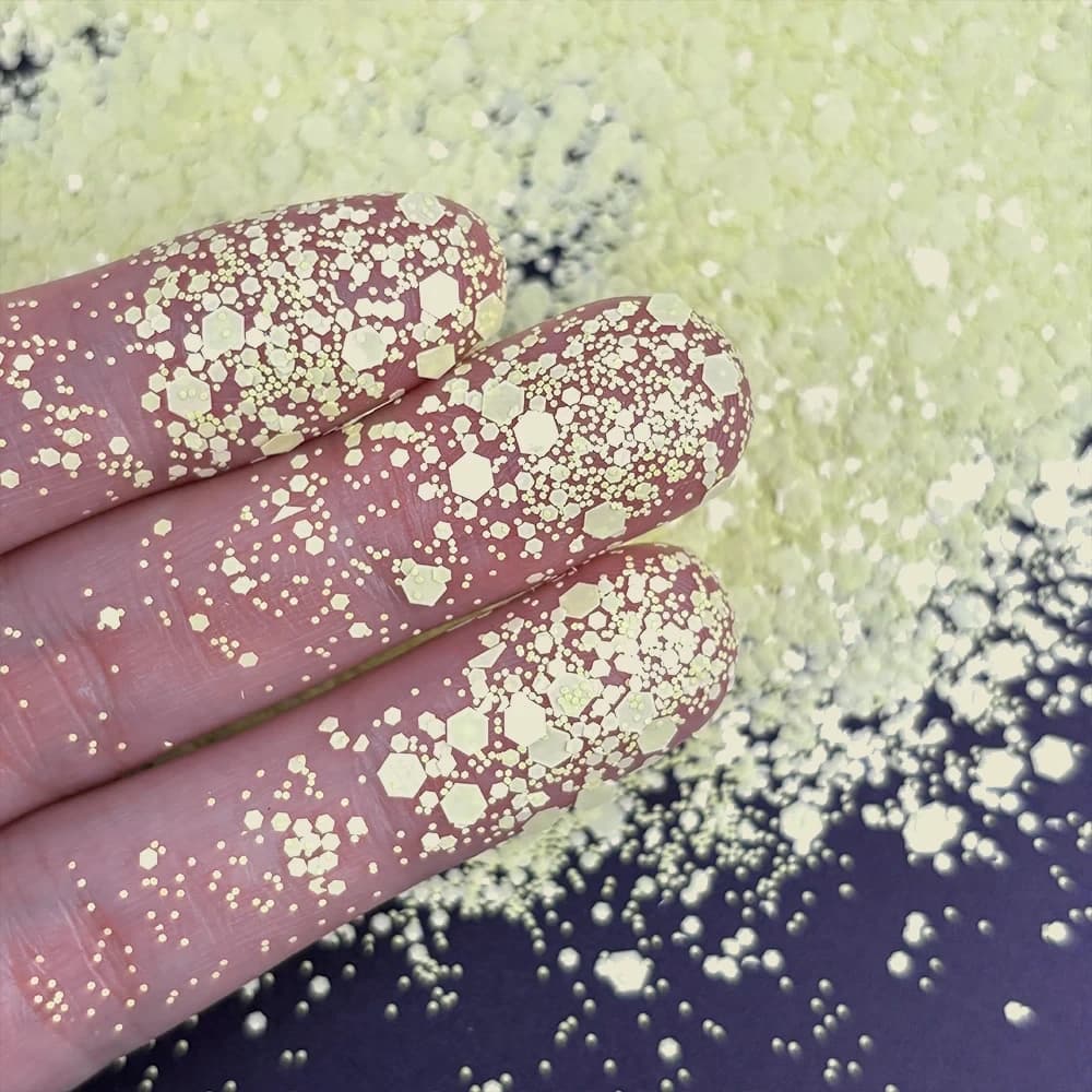Glitter Supplier Customizes Cosmetic Pigment Supplier Wholesale Glitter Macaron Series Matte Laser Mixed Chunky Glitter 1kg Bulk Glitter Powder Formulation
