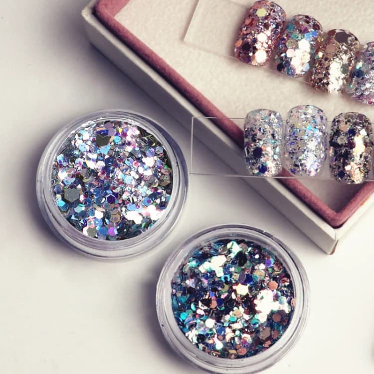 Silky Silver-White Pearl Synthetic Fluorphlogopite Powder AST-2773