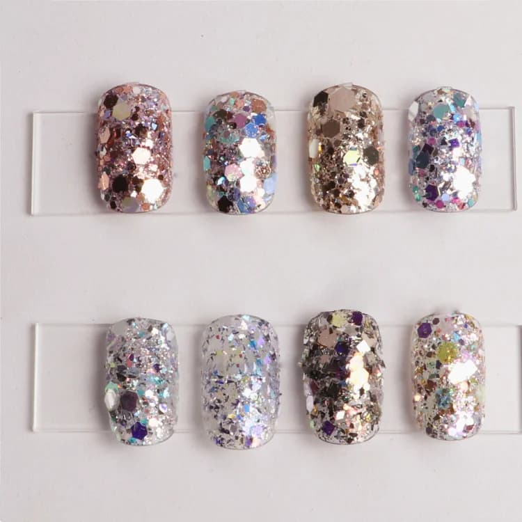 Silky Silver-White Pearl Synthetic Fluorphlogopite Powder AST-2774