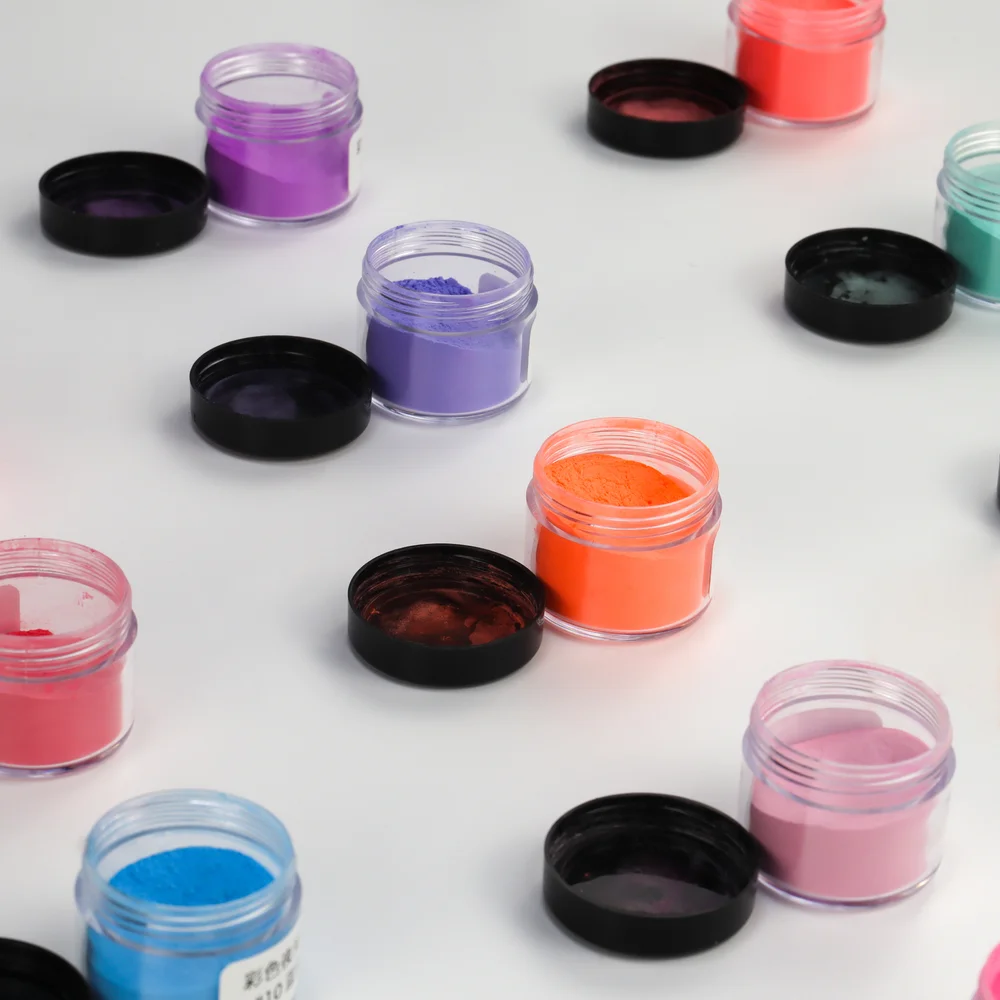 Vibrant Neon Pearlescent Mineral Pigment Powder AST-0091