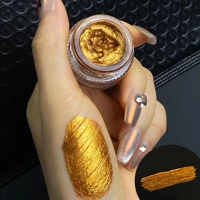 Cosmetics Manufacturer High-pigment Vegan Makeup Custom Formula Single Eyeshadow Shimmer Multicolor Eye Shadow Cream Formulation