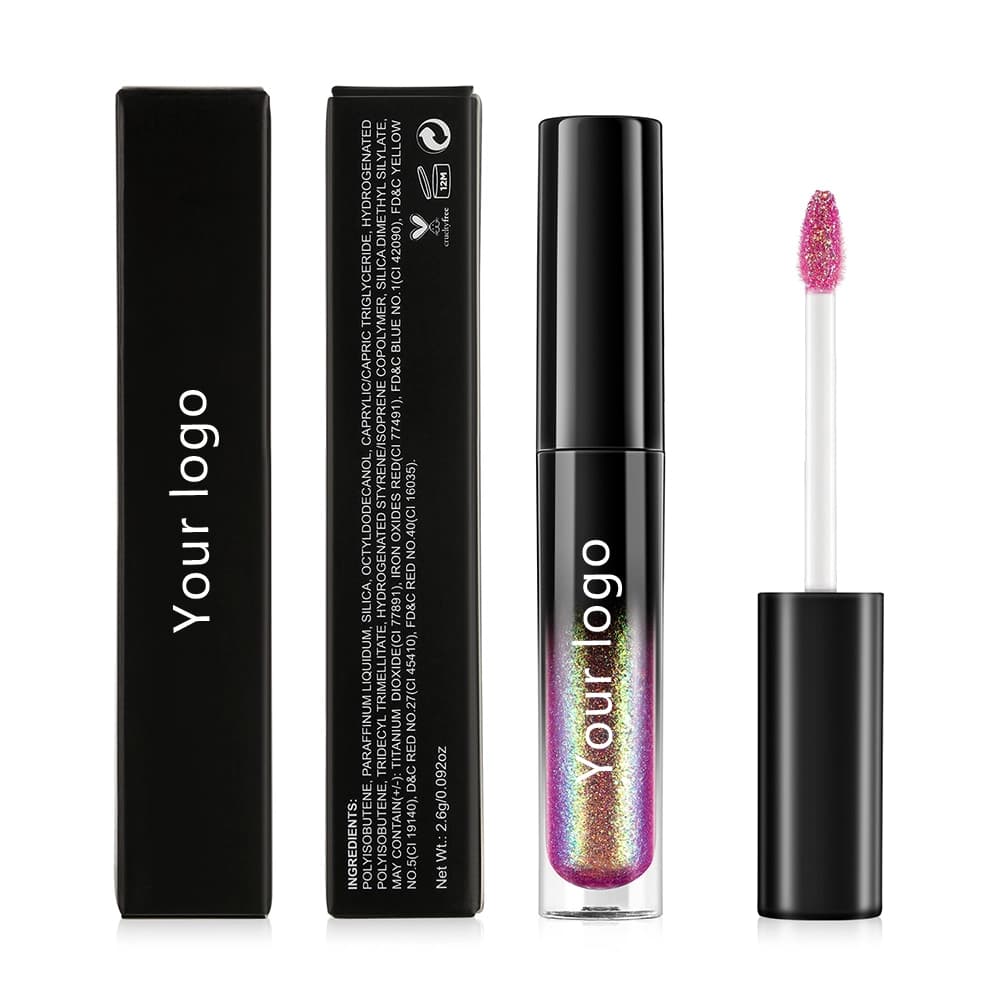 Chameleon High Pigment Long Lasting Shimmer Vegan Cruelty Free Liquid Lip Gloss Formulation