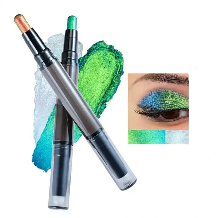 Cosmetics Manufacturer Oem High Pigment Chameleon Eye Shadow Hightlighting Vegan Cruelty-free Eyeshadow Stick Formulation