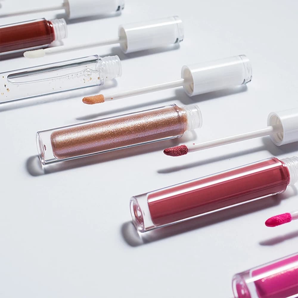Long Lasting Waterproof Vegan Cruelty Free Plumping Glitter Shimmer Lip Gloss Formulation