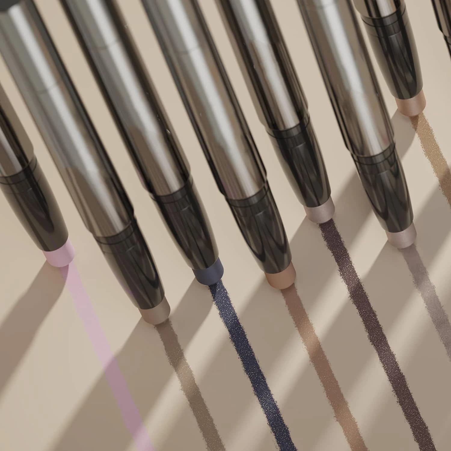 Vegan Cruelty-free Brightening Cosmetics Makeup Double Head Highlighting Eye Shadow Stick Formulation
