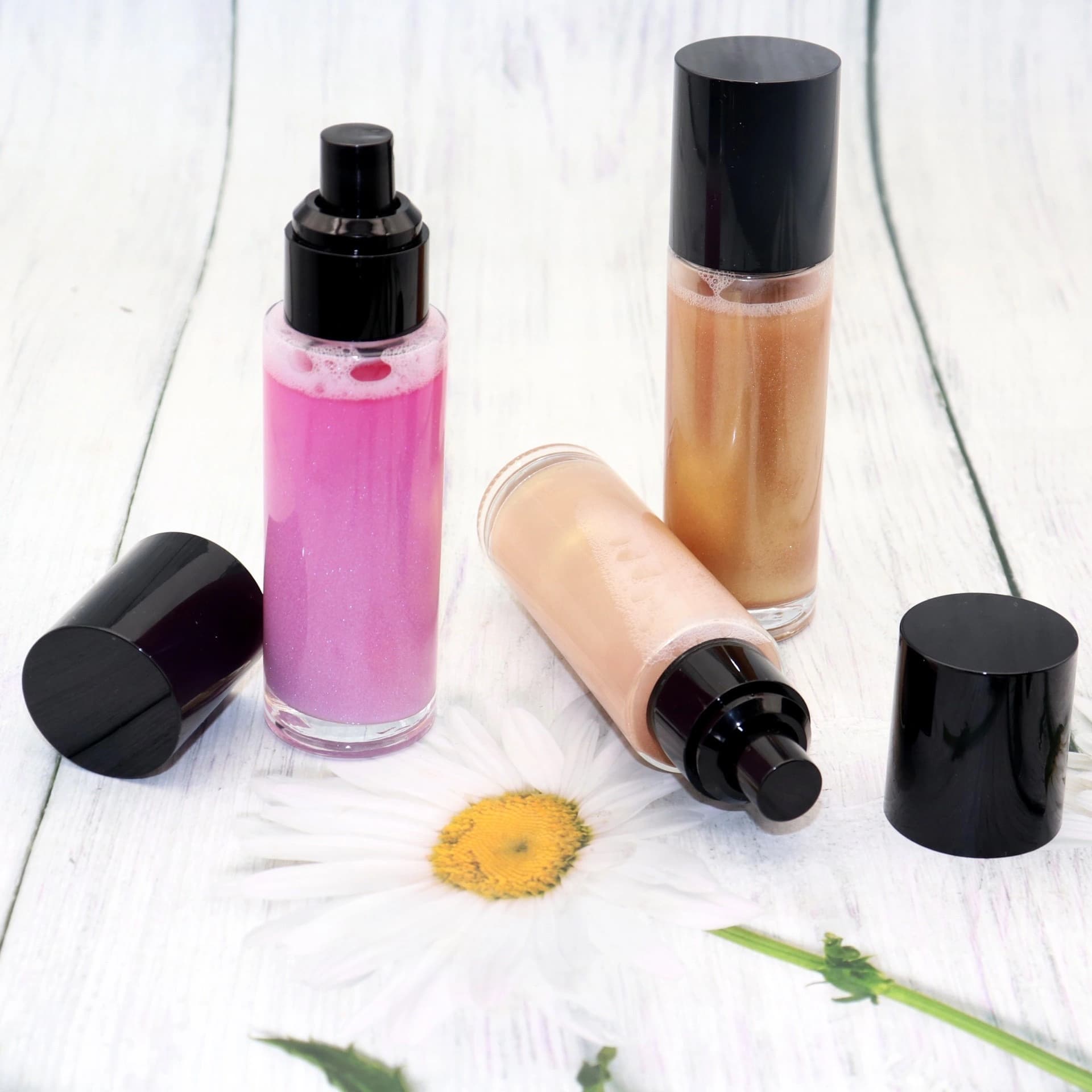 Waterproof Highlighter Makeup Custom Logo Cosmetics Foundation Spray Formulation