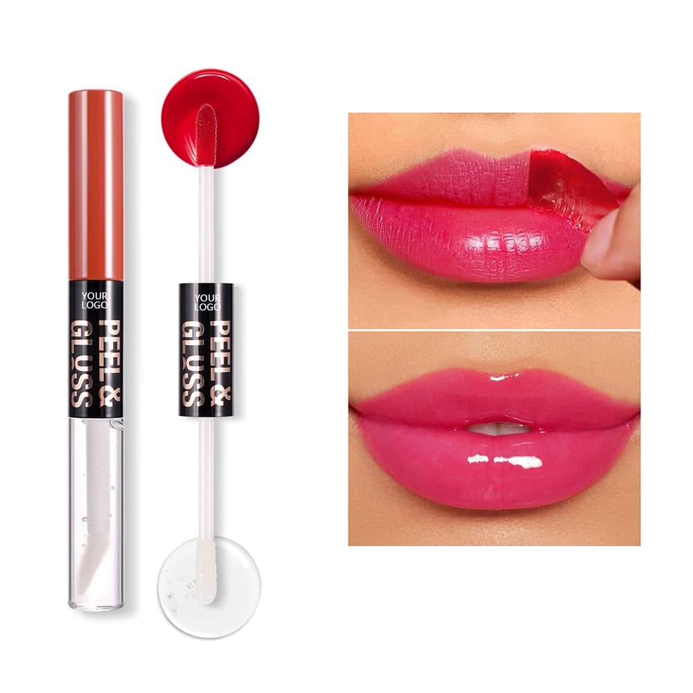 Peel-off Lip Gloss Moisturizing Long-lasting Color For Daily & Party Makeup Hydrating Peel-off Lip Gloss Formulation