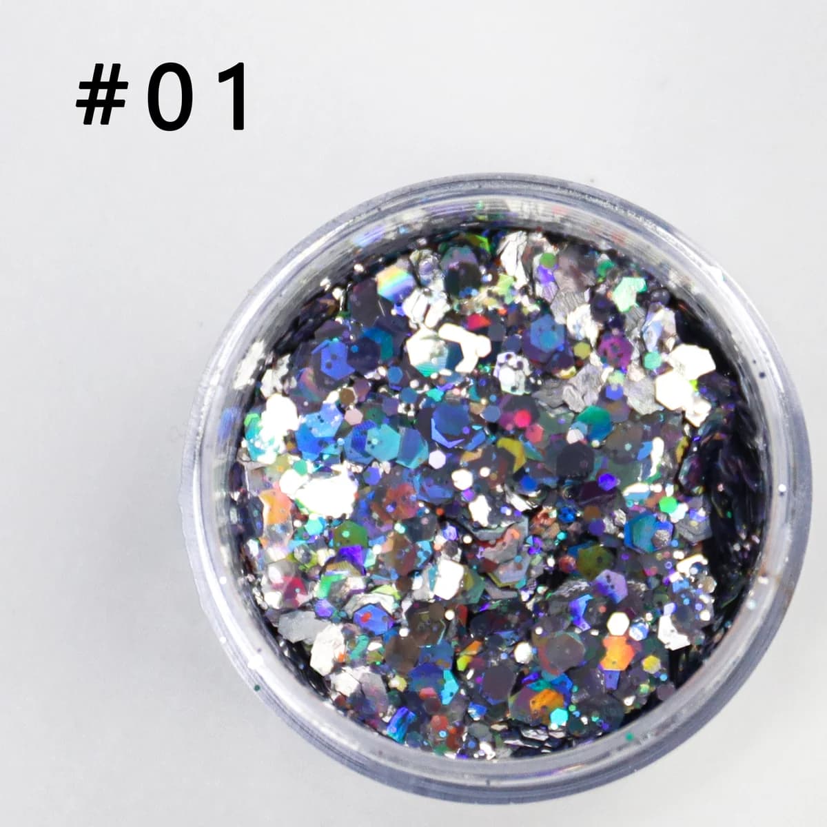 Chameleon Color-Shift PET Glitter Flakes AST-0003