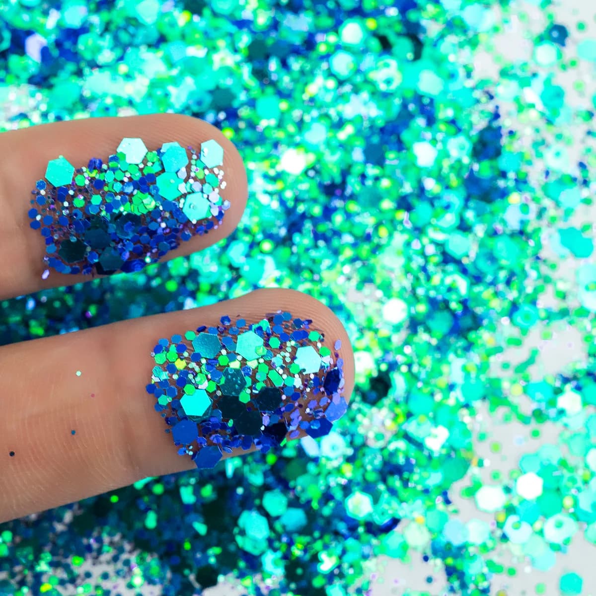 Holographic Laser PET Glitter Flakes AST-0834