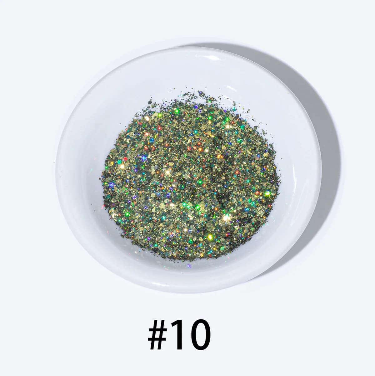 Specular Metallic Mirror PET Glitter Flakes AST-0070