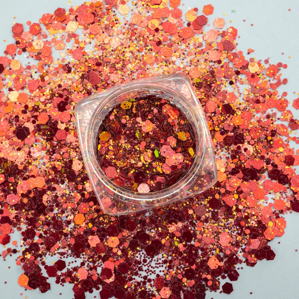 Chameleon Color-Shift PET Glitter Flakes AST-1668