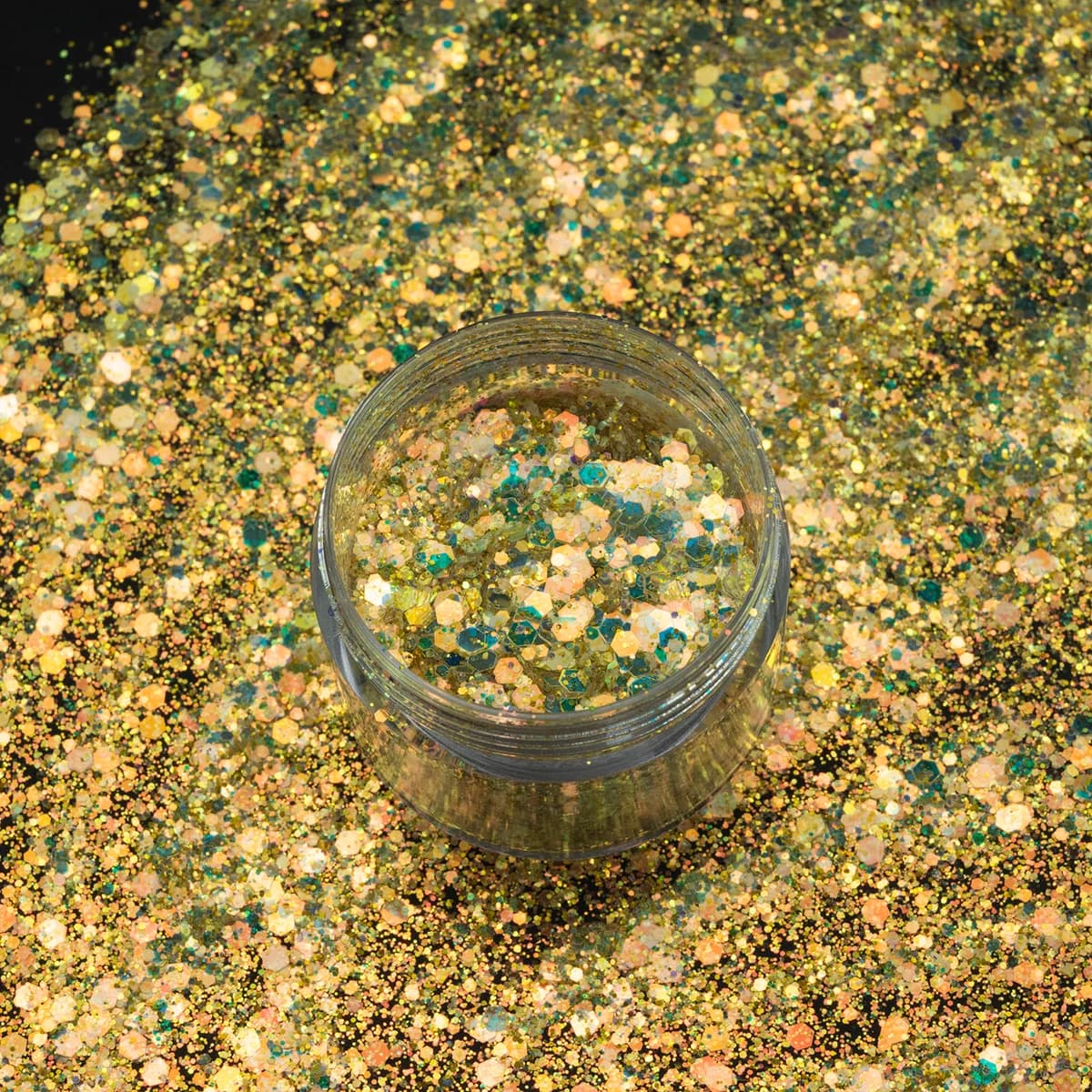 Specular Metallic Mirror PET Glitter Flakes AST-3015
