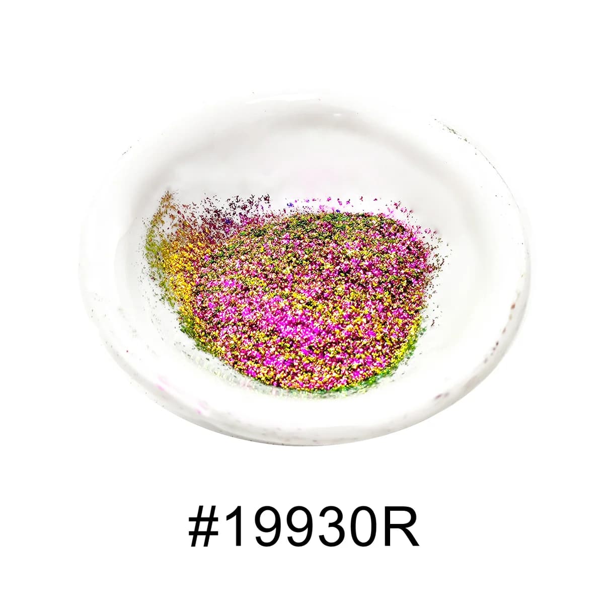 Specular Metallic Mirror PET Glitter Flakes AST-2413 Raw Bulk Formulation