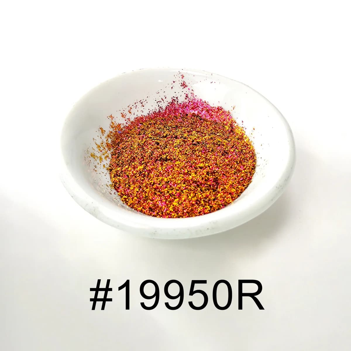 Specular Metallic Mirror PET Glitter Flakes AST-2415 Raw Bulk Formulation