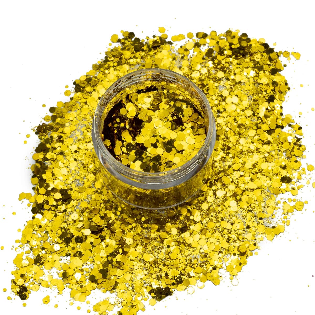 Fluorescent UV Reactive Neon PET Glitter AST-3058