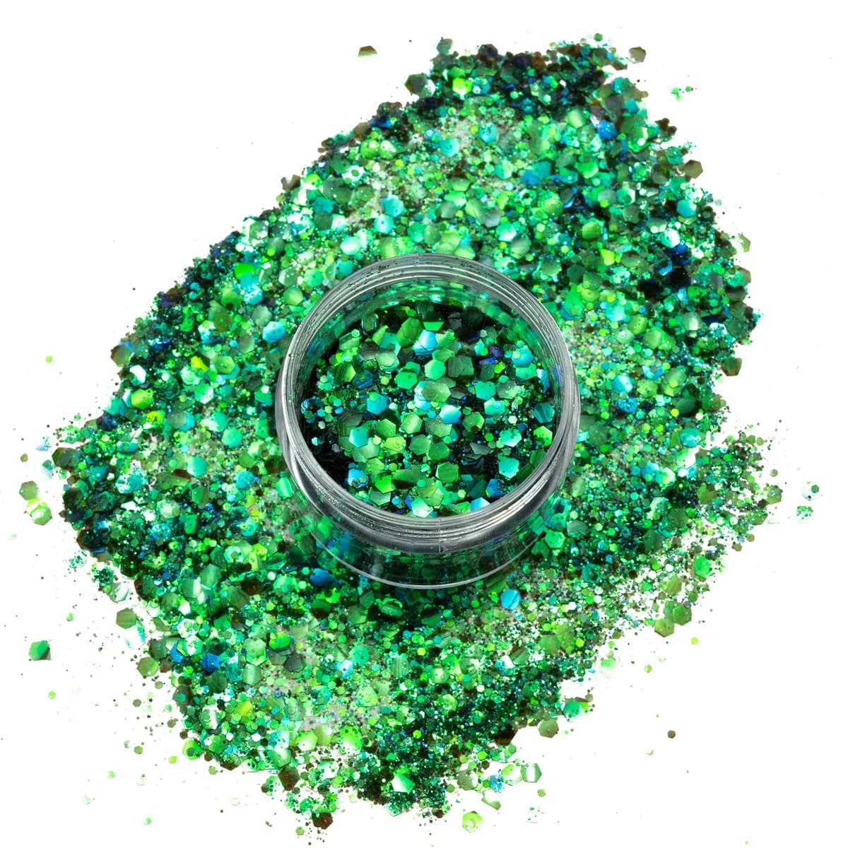 Fluorescent UV Reactive Neon PET Glitter AST-3102