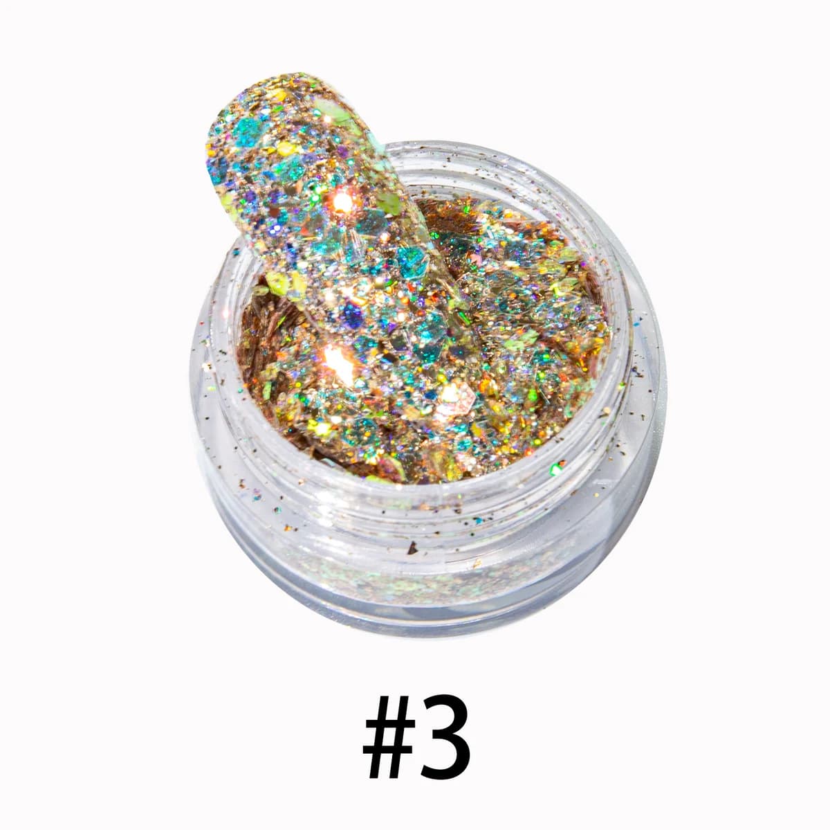 Fluorescent UV Reactive Neon PET Glitter AST-3117