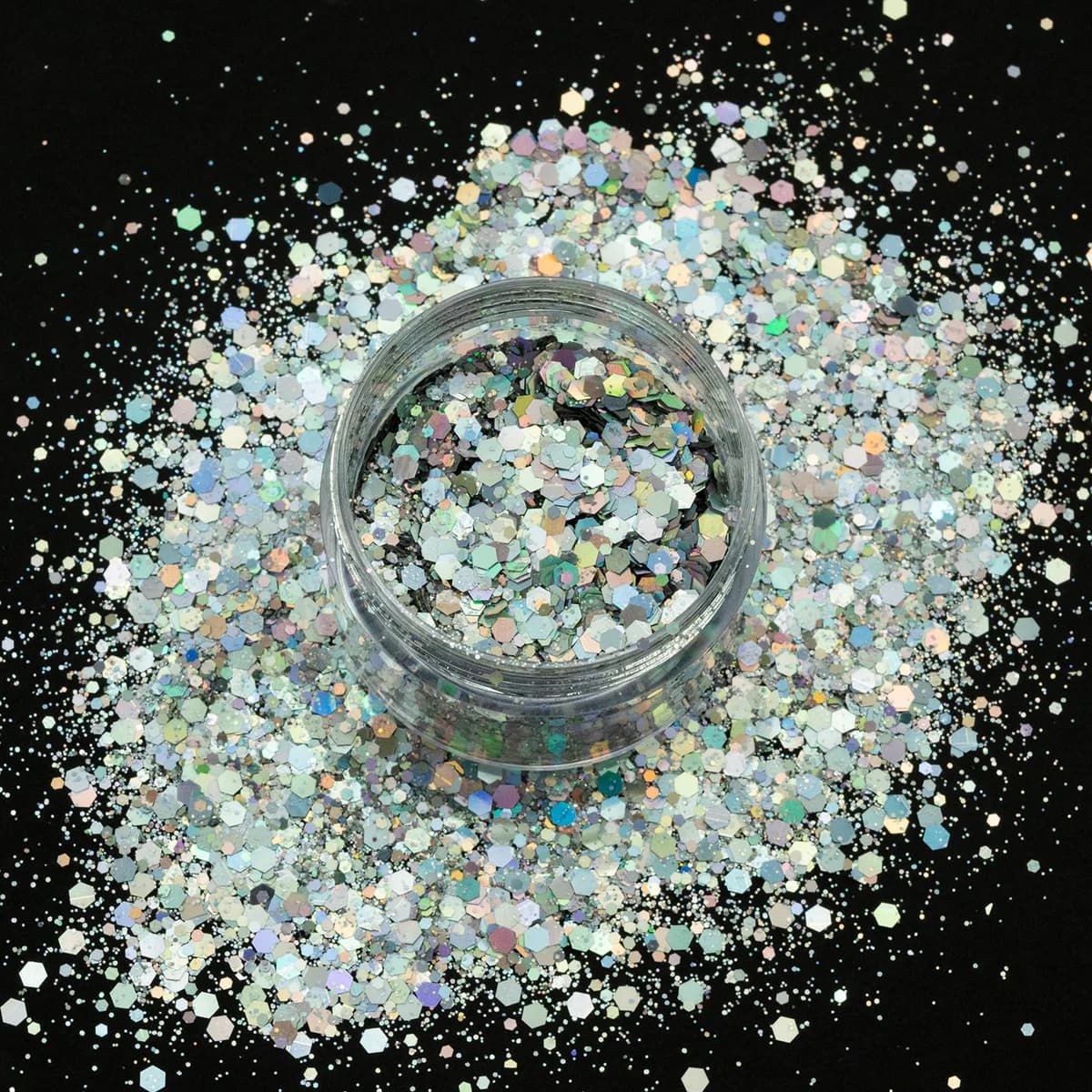 Fluorescent UV Reactive Neon PET Glitter AST-3121